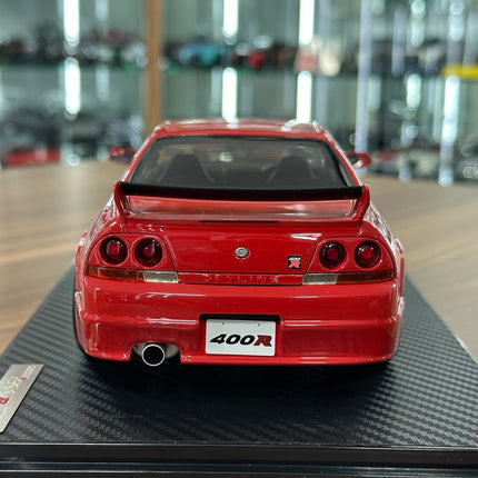 🚨1/18 resin Ignition Model Nissan Skyline GT-R R33 Nismo 400R Red - fine detailed model replica