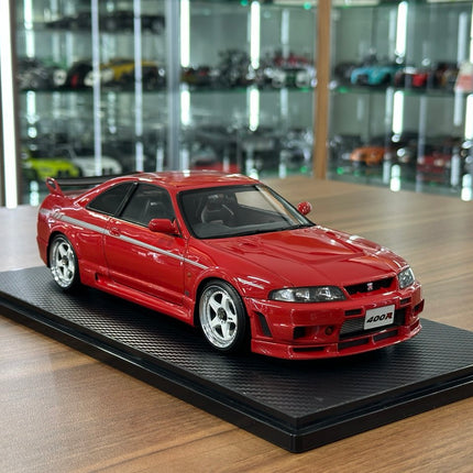 🚨1/18 resin Ignition Model Nissan Skyline GT-R R33 Nismo 400R Red - detailed collector display model