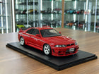 🚨1/18 resin Ignition Model Nissan Skyline GT-R R33 Nismo 400R Red - detailed collector display model