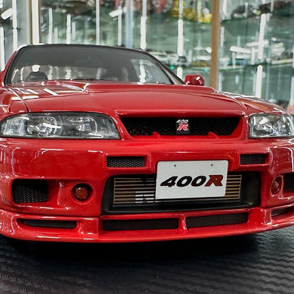 🚨1/18 resin Ignition Model Nissan Skyline GT-R R33 Nismo 400R Red - collector edition scale model