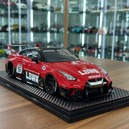 Ignition Model 1:18 Nissan Skyline GT-R R33 Nismo 400R Resin Model Red - detailed collector display model