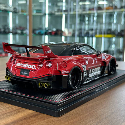 Ignition Model 1:18 Nissan Skyline GT-R R33 Nismo 400R Resin Model Red - premium collector scale model