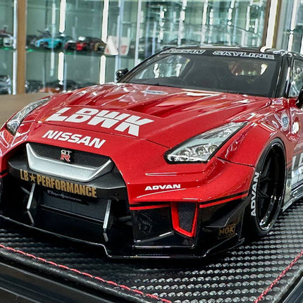 Ignition Model 1:18 Nissan Skyline GT-R R33 Nismo 400R Resin Model Red - collector edition scale model