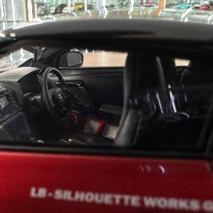 Ignition Model 1:18 Nissan Skyline GT-R R33 Nismo 400R Resin Model Red - hand-finished display model