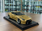 Ignition Model 1:18 Resin Nissan GT-R R35 Pandem Gold - detailed collector display model
