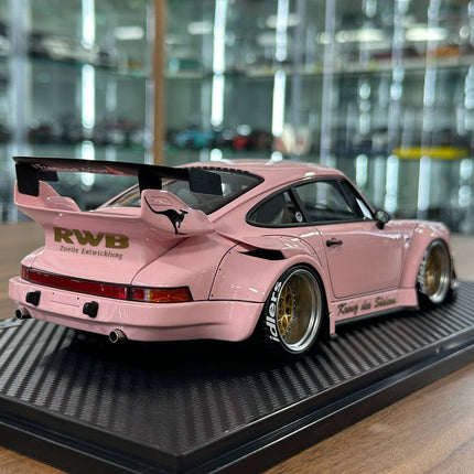 Ignition Model Porsche 930 RWB 1:18 Resin Pink - fine detailed model replica