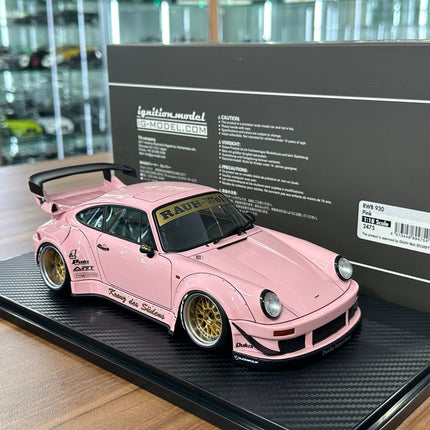 Ignition Model Porsche 930 RWB 1:18 Resin Pink - hand-finished display model