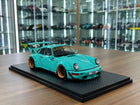 Ignition Model 1:18 Resin Porsche 964 RWB Light Blue - detailed collector display model