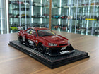 Ignition Model 1:18 Nissan Skyline R34 Super LB-Silhouette #5 Red/Black Resin - detailed collector display model