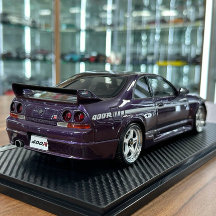 Ignition Model 1:18 Resin Nissan Skyline GT-R R33 Nismo 400R Midnight Purple - fine detailed model replica