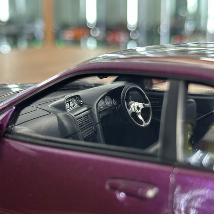 Ignition Model 1:18 Nissan Skyline GT-R R34 R-Tune Nismo Midnight Purple Resin Model Car - hand-finished display model