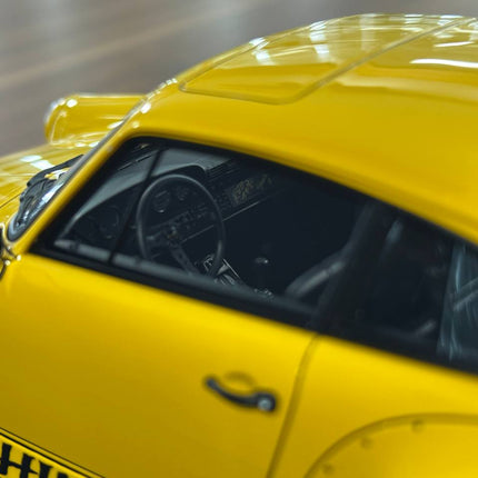 Ignition Model Porsche 930 RWB 1:18 Resin Diecast Model Yellow - hand-finished display model