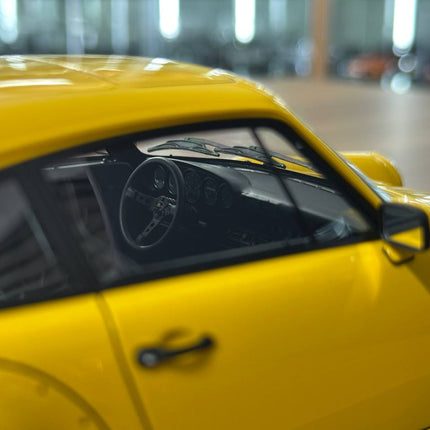 Ignition Model Porsche 930 RWB 1:18 Resin Diecast Model Yellow - showroom-quality model replica