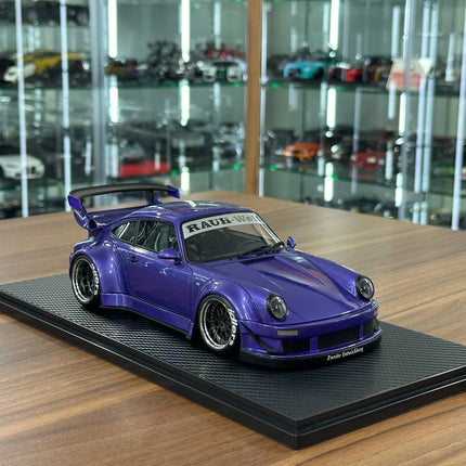 Ignition Model Porsche 930 RWB 1:18 Resin Model Purple - detailed collector display model