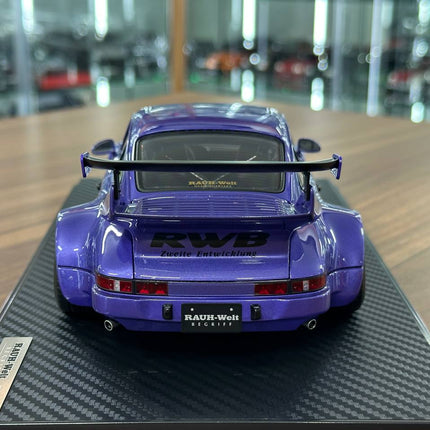 Ignition Model Porsche 930 RWB 1:18 Resin Model Purple - fine detailed model replica