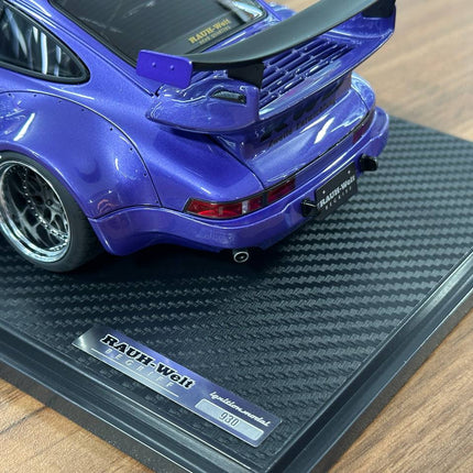 Ignition Model Porsche 930 RWB 1:18 Resin Model Purple - premium collector scale model