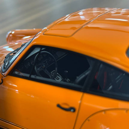 Ignition Model Porsche 964 RWB 1:18 Resin Diecast Model Car Orange - collector edition scale model