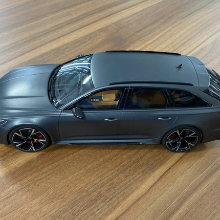 GT Spirit 1:18 Mercedes-Benz AMG C63s S205 T-Modell 2015 White Resin Model Car - detailed die-cast style model