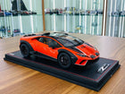 MR Collection Lamborghini Huracan Sterrato 1/18 Resin Model Arancio Xanto - detailed collector display model