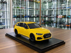 GT Spirit Audi RS4 25th Anniversary 2024 1:18 Yellow Resin Model - detailed collector display model