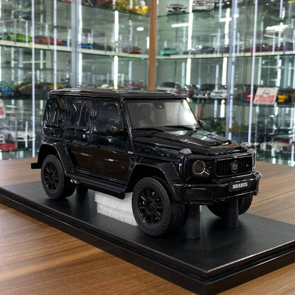 GT Spirit Mercedes Benz BRABUS 800 4x4 1/18 Super Black Diecast Model Car - detailed collector display model