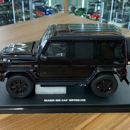 GT Spirit Mercedes Benz BRABUS 800 4x4 1/18 Super Black Diecast Model Car - fine detailed model replica
