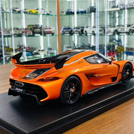 GT Spirit Koenigsegg Jesko ATTACK 1/18 Orange Resin Diecast Model Car - fine detailed model replica