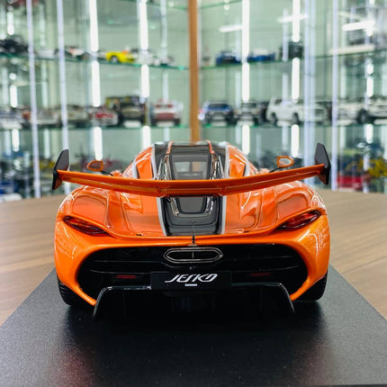 GT Spirit Koenigsegg Jesko ATTACK 1/18 Orange Resin Diecast Model Car - premium collector scale model