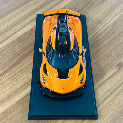 GT Spirit Koenigsegg Jesko ATTACK 1/18 Orange Resin Diecast Model Car - collector edition scale model