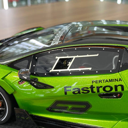 1/18 Resin Lamborghini Essenza #63 Green by MR Collection - scale model for display