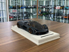 MR Collection 1/18 Lamborghini Terzo Millennio Matt Grey Resin Model - detailed collector display model