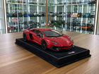 MR Collection 1/18 Lamborghini Aventador LP750-4 Superveloce Rosso Bia - detailed collector display model