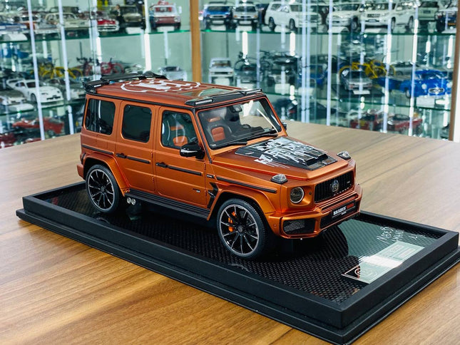 MotorHelix 1/18 Mercedes Benz BRABUS 800 HERMES Resin Model Bronze - detailed collector display model