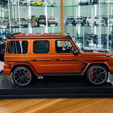 MotorHelix 1/18 Mercedes Benz BRABUS 800 HERMES Resin Model Bronze - collectible scale model car