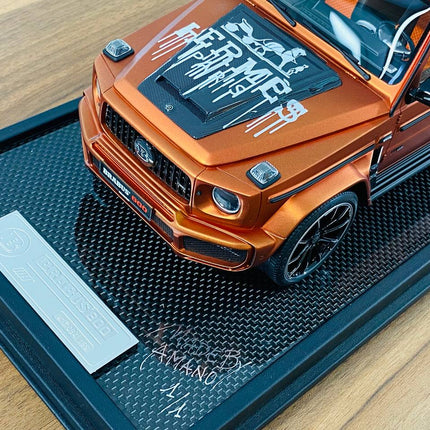 MotorHelix 1/18 Mercedes Benz BRABUS 800 HERMES Resin Model Bronze - detailed die-cast style model