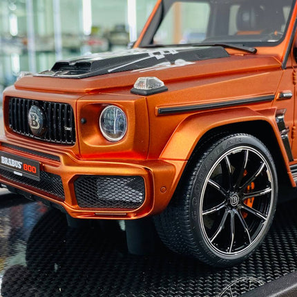 MotorHelix 1/18 Mercedes Benz BRABUS 800 HERMES Resin Model Bronze - collector edition scale model