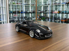 Bburago 1:18 Porsche 911 GT3 RS 4.0 Black Diecast Model Car - detailed collector display model