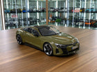 Bburago 1/18 Audi RS E-tron GT Green Diecast Model Car - detailed collector display model