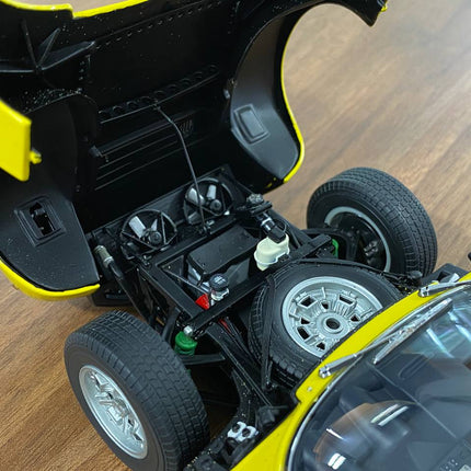 AutoArt Lamborghini Miura SV Yellow 1:18 Diecast Model Car - scale model for display
