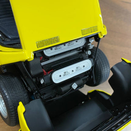 AutoArt Lamborghini Miura SV Yellow 1:18 Diecast Model Car - showroom-quality model replica