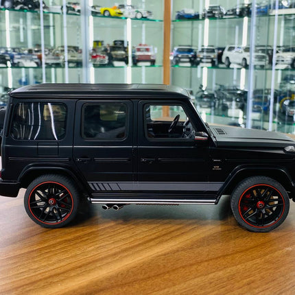 GT Spirit Mercedes-Benz AMG G-63 xffmw Edition 1:18 Matt Black Diecast Model Car - collectible scale model car