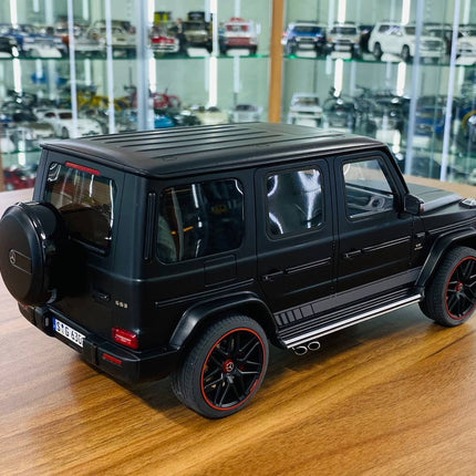 GT Spirit Mercedes-Benz AMG G-63 xffmw Edition 1:18 Matt Black Diecast Model Car - fine detailed model replica