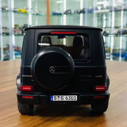 GT Spirit Mercedes-Benz AMG G-63 xffmw Edition 1:18 Matt Black Diecast Model Car - premium collector scale model