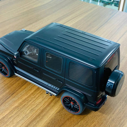 GT Spirit Mercedes-Benz AMG G-63 xffmw Edition 1:18 Matt Black Diecast Model Car - scale model for display