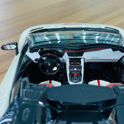 1/18 Resin - MR Collection Lamborghini Aventador Roadster SVJ #63 , 01/01 Limited Edition - scale model for display