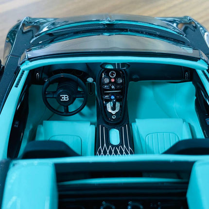 H&H Bugatti Veyron 16.4 Grand Sport Vitesse 1/18 Tiffany Carbon Limited to 10 Pcs - showroom-quality model replica