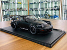Solido Porsche RWB Darth Vader 1/18 Diecast Model Car Matt Black - detailed collector display model