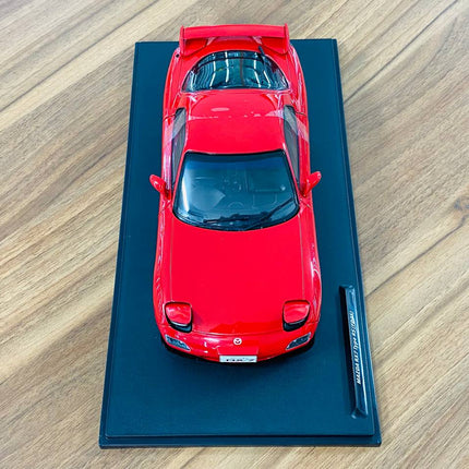 Solido Mazda RX7 Type RS (FD35) 1/18 Diecast Model Car Red - premium collector scale model