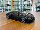 AutoArt Bugatti Veyron 16.4 Super Sport Black Carbon 1:18 Diecast Model Car - detailed collector display model