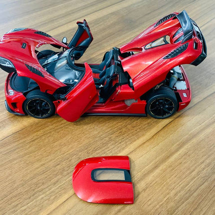 AutoArt Koenigsegg Agera Red 1:18 Diecast Model Car - detailed die-cast style model